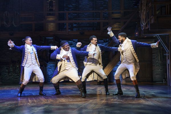Review: Hamilton settles in for a good long stay